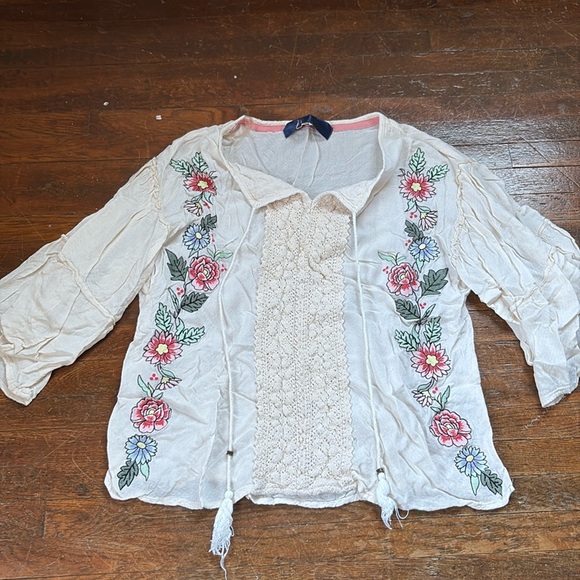 Floral Boho Top - Picture 1 of 3